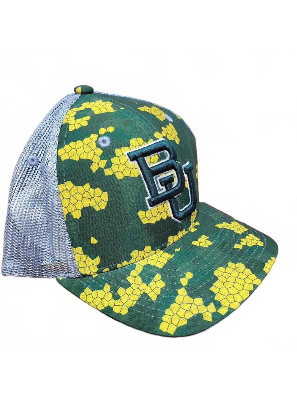 New Baylor University Bears Zephyr Adjustable Mesh Trucker Hat Cap Snapback BU